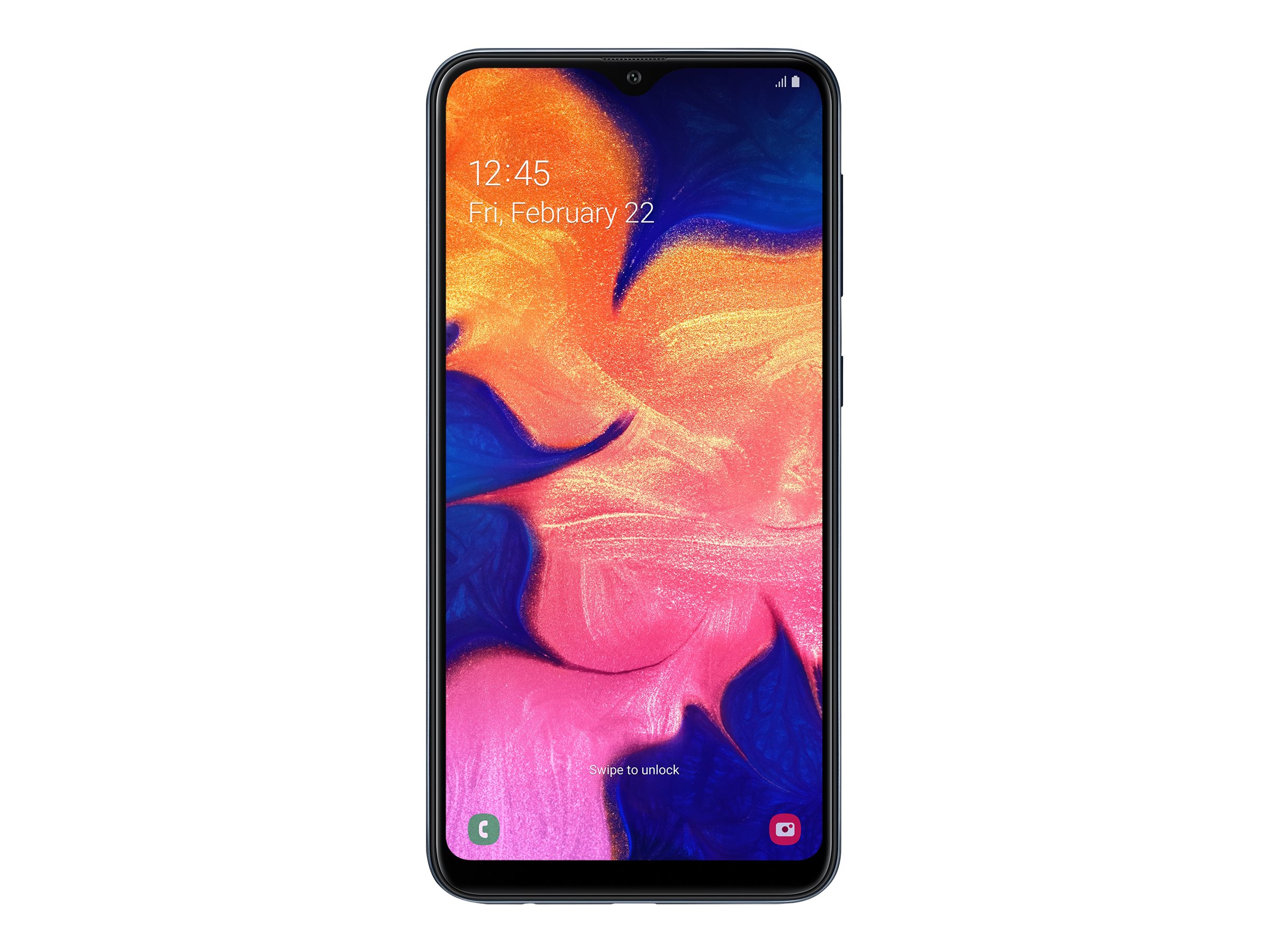 Samsung Galaxy A10 - 32 Go - Smartphone - noir Pas Cher | Bureau Vallée