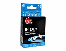 Cartouche compatible Epson 18XL Pâquerette - cyan - UPrint E.18XLC  