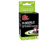 Cartouche compatible HP 302XL - cyan, magenta, jaune - Uprint H.302XLC  