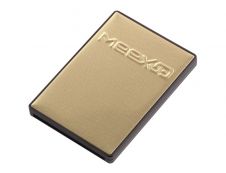 Catwalk-669 Meexup - Porte-cartes antivol pour 2 cartes de crédit - or et noir
