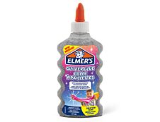 Elmers - Colle pailletée pour slime argentée - 177ml 