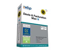 EBP Devis & Facturation MAC - dernière version - 1 utilisateur