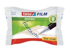 Tesa - Ruban adhésif invisible en boîte - 19 mm x 33 m
