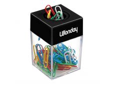 Wonday - Distributeur aimanté + 50 trombones couleurs assorties