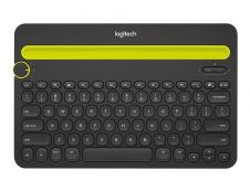 Logitech Multi-Device K480 - clavier sans fil Azerty - jusqu'à 3 appareils connectés - bluetooth - noir