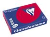 Clairefontaine Trophée - Papier couleur - A4 (210 x 297 mm) - 80 g/m² - Ramette de 500 feuilles - groseille