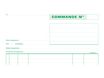 Exacompta - Manifold Carnet de commandes - 50 tripli - A4