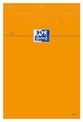 Oxford - Bloc notes - A4 - 160 pages - petits carreaux - 80G - orange