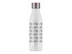 Les Artistes Paris - Gourde Bouteille isotherme 500 ml - blanc/vélos - acier inoxydable