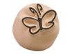 LaDot - Pierre pour tatouage éphémère - en céramique - taille S (2,2 x 2,2 cm) - papillon 