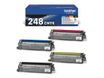 Brother TN-248 - pack de 4 - noir, jaune, cyan, magenta - cartouche laser d'origine