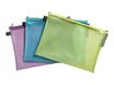 Exacompta Pop'N Co - Pochette à fermeture éclair - pour A4 (210 x 297 mm) - citron vert, cyan, lilas