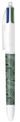 BIC 4 Couleurs Décors Jungle Stylo-Bille Rétractable et Rechargeable Pointe Moyenne (1,0 mm)