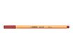 STABILO Point 88 - Feutre fin - 0.4 mm - bordeaux