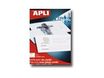 Apli Agipa - 5 Portes-badge de nom extensible - pour 90 x 56 mm - combi-clip