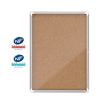 Nobo - Vitrine d'affichage - 9 feuilles A4 - surface liege - porte battante