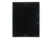 Exacompta - Chemise polypro à rabats - A4 - pour 150 feuilles - noir opaque
