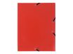 Exacompta - Chemise polypro à rabats - A4 - pour 150 feuilles - rouge