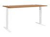 Bureau électrique réglable YES ! - 120 cm - Merisier