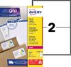 Avery - 200 Étiquettes adresse blanches - 199,6 x 143,5 mm - Impression laser - réf L7168-100