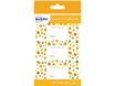 Avery - 20 Étiquettes rondes confiture fruits jaunes - diamètre 47,5 mm