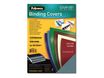 Fellowes - couvertures à reliure A4 (21 x 29,7 cm) - 250 g/m² - vert foncé