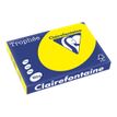 Clairefontaine Trophée - Papier couleur - A3 (297 x 420 mm) - 160 g/m² - Ramette de 250 feuilles - jaune soleil
