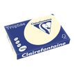 Clairefontaine Trophée - Papier couleur - A3 (297 x 420 mm) - 160 g/m² - Ramette de 250 feuilles - ivoire