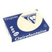 Clairefontaine Trophée - Papier couleur - A4 (210 x 297 mm) - 120 g/m² - Ramette de 250 feuilless - ivoire