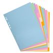 3130630016120-Exacompta Forever - Intercalaires 12 positions - A4 - carte recyclée couleurs pastel-P_1612_1-0