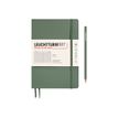 Leuchtturm1917 - Carnet de notes souple A5 - ligné - vert olive