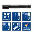 4007817321546-STAEDTLER Lumocolor 350 - Marqueur permanent - pointe biseau - noir-P_35091_4-3