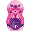 3154140491130-Maped Loopy Mini Cute - Taille crayon gomme 2-en-1 - 1 trou - disponible dans différentes couleurs--1