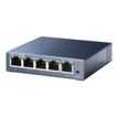 6935364083519-TP-Link TL-SG105  - Switch de bureau 5 ports Gigabit - Boîtier métal-Angle droit-0