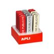 7061282085218-Apli kids - Plaque gravée "pas de pub" - 8 x 2 cm-Angle gauche-0