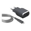 3571211389767-BigBen Force Power - chargeur secteur pour smartphone + 1 câble de charge USB/Lightning - blanc-Avant-0