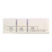 Exacompta - 10 Blocs passe partout 3 volets de 100 tickets - 48 x 150 mm - numéroté - blanc