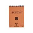 Clairefontaine Fine Arts - Bloc dessin croquis - 100 feuilles - A3 - 90 gr - blanc