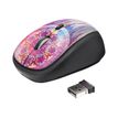 Trust Yvi - souris  sans fil - violet