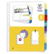 3135251542164-Viquel - Pochette intercalaire 8 positions - A4 - polypropylène-P_154216_2-1