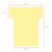 3147330002827-Nobo - 100 Fiches en T - Taille 1,5 - jaune-P_2001504_3-2