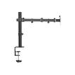 3303170105252-T'nB - Bras porte-écran simple réglable - noir-Gauche-6