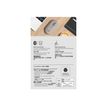 5099206105089-Logitech Pebble M350 - souris sans fil - gris clair-Arrière-7