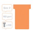 3147330002964-Nobo - 100 Fiches en T - Taille 2 - orange-P_2202009_2-1