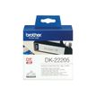 4977766628198-Brother DK-22205 - Ruban d'étiquettes auto-adhésives - 1 rouleau (62 mm x 30,5 m) - fond bl-P_222050_1-3