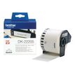4977766628198-Brother DK-22205 - Ruban d'étiquettes auto-adhésives - 1 rouleau (62 mm x 30,5 m) - fond bl-P_222050_4-0