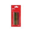 8410782138006-APLI kids - 12 bâtons de colle pour pistolet à colle - couleurs pailletées-P_300002317_2-0