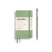 Leuchtturm1917 - Carnet de notes souple A6 - pointillés - vert sauge