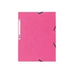 Exacompta Nature Future - Chemise à 3 rabats - A4 - pour 250 feuilles - fushia