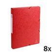 3130632503055-Exacompta Exabox - 8 Boîtes de classement en carte lustrée - dos 25 mm - rouge-P_400001833_1-0